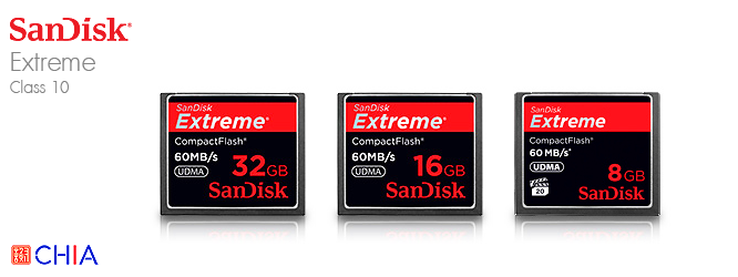 Sandisk Extreme CF Card Class 10 8GB 16GB 32GB